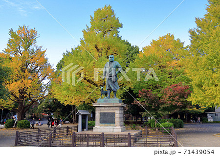 東京散歩 上野恩賜公園 西郷隆盛像 東京散歩 上野恩賜公園 西郷隆盛像 71439054