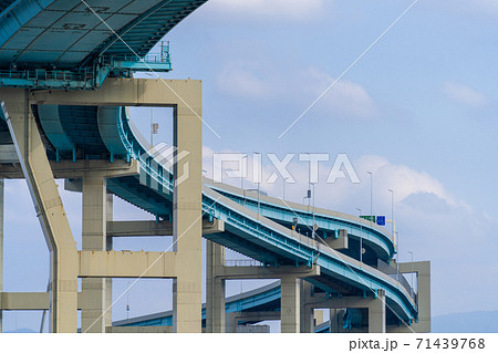 荒津大橋 あらつおおはし 福岡市の写真素材