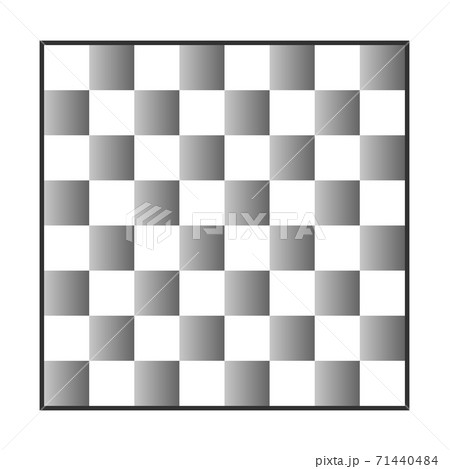 Chess board icon on white. 71440484
