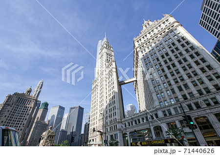 アメリカ合衆国　イリノイ州　シカゴ　 ダウンタウン　リグレービル 71440626