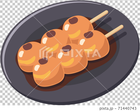 みたらし団子（皿あり） 71440743
