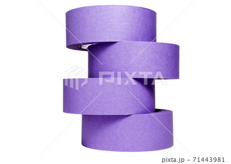 paper masking tape isolated on white background. used for painting, repair 71443981