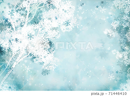 冬の背景のイラスト素材