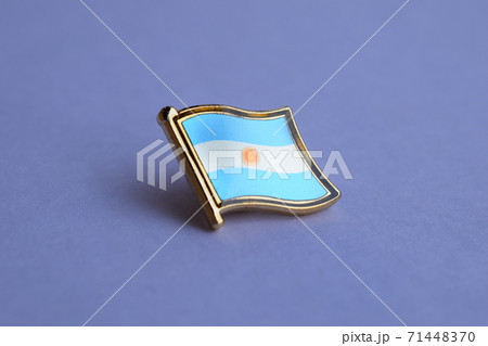 Argentina Flag Lapel Pin Gold plated Argentina Flag Lapel Pin Gold plated 71448370