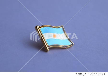 Argentina Flag Lapel Pin Gold plated Argentina Flag Lapel Pin Gold plated 71448371