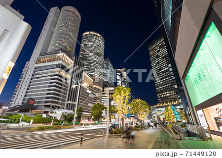 名古屋駅前 イルミネーション JRセントラルタワーズ JRゲートタワー JPタワー名古屋 大名古屋 名古屋駅前 イルミネーション JRセントラルタワーズ JRゲートタワー JPタワー名古屋 大名古屋 71449120