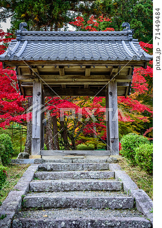 龍穏寺・京都府南丹市　紅葉　秋 71449484