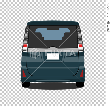 自動車のイメージ ワゴン イラストのイラスト素材