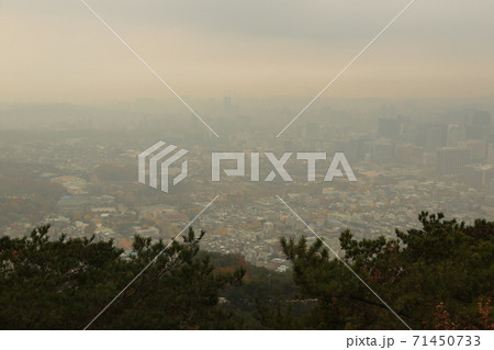 仁王山 ソウル市 都市 71450733