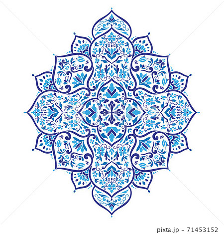 Luxury pattern on a white background. Mandala. 71453152