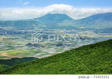 阿蘇山　阿蘇平野 71453331
