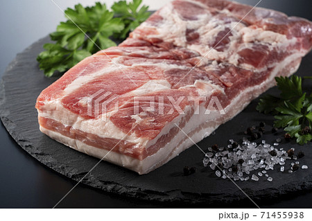 豚バラブロック肉 71455938
