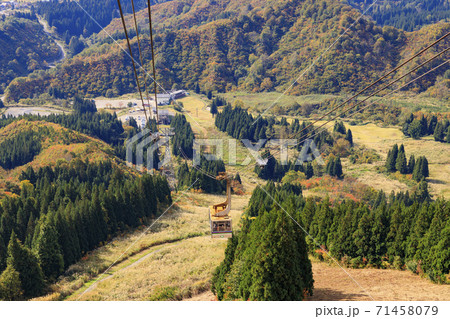 八海山ロープウェイ　紅葉 71458079