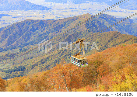 八海山ロープウェイ 紅葉 八海山ロープウェイ 紅葉 71458106