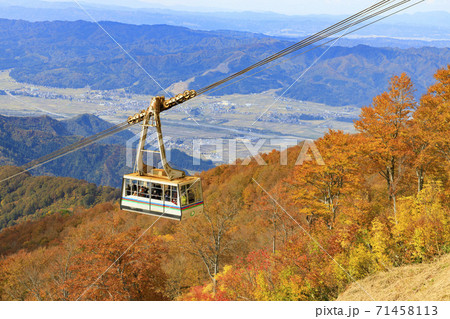 八海山ロープウェイ 紅葉 八海山ロープウェイ 紅葉 71458113