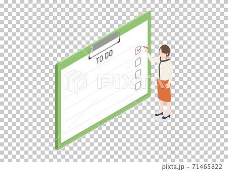 Todoリスト・仕事・タスク・チェックボックス 71465822