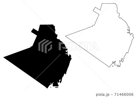 Kwale County (Republic of Kenya, Coast Province) map vector illustration, scribble sketch Kwale map 71466006