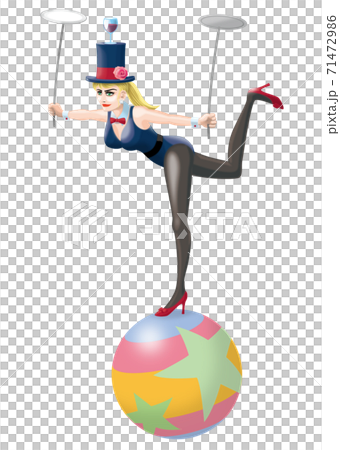 Circus Women's _ Ball Riding Tights Top Hat 71472986