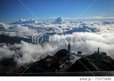 Landscape of Phan Sipan mountain peak in Vietnam Landscape of Phan Sipan mountain peak in Vietnam 71475888