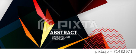 Low poly 3d geometric shapes, minimal abstract background. Vector illustrations for covers, banners, flyers and posters and other Low poly 3d geometric shapes, minimal abstract background. Vector illustrations for covers, banners, flyers and posters and other 71482971