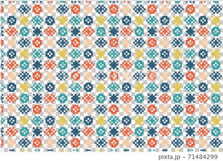 Cross-stitch geometric pattern pattern pattern Cross-stitch geometric pattern pattern pattern 71484299