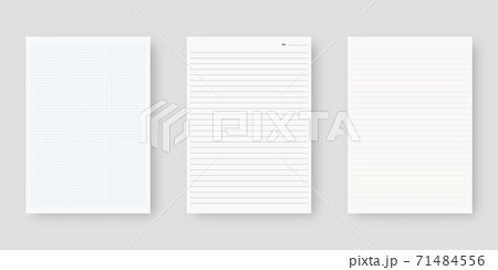 Math Paper Notebook Paper Background Sheets Of Square And Lined Paper Stock  Illustration - Download Image Now - iStock
