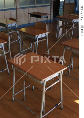 旧上岡小学校の教室 茨城県大子町 旧上岡小学校の教室 茨城県大子町 71484681