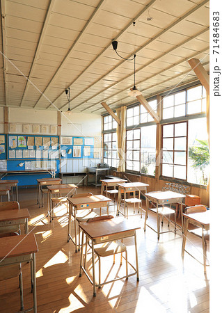 旧上岡小学校の教室 茨城県大子町 旧上岡小学校の教室 茨城県大子町 71484683