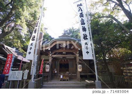 愛知県蒲郡市の竹島の八百富神社 愛知県蒲郡市の竹島の八百富神社 71485004