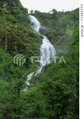 A waterfall on the mountain In Vietnam A waterfall on the mountain In Vietnam 71485554