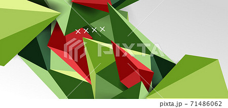 3d low poly abstract shape background vector illustration 3d low poly abstract shape background vector illustration 71486062