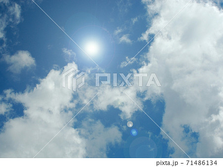 Cloudy sky background 71486134