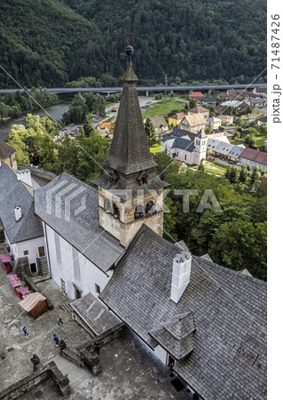 Orava castle ruins, Slovakia, travel destination 71487426