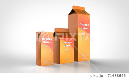 orange juice 3 size 3d rendering orange juice 3 size 3d rendering 71488646