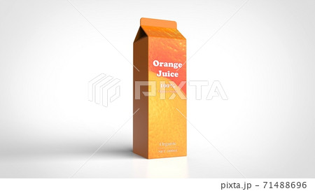 orange juice 1l 3d rendering 71488696