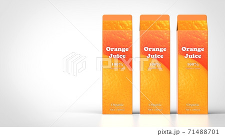 orange juice 1l 3 front right 3d rendering orange juice 1l 3 front right 3d rendering 71488701