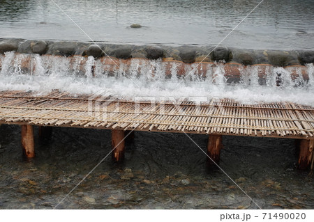 延岡市大瀬川観光鮎やな漁イベント 71490020