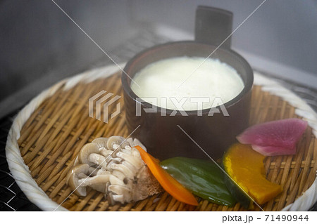 豆腐と野菜の地獄蒸し 71490944