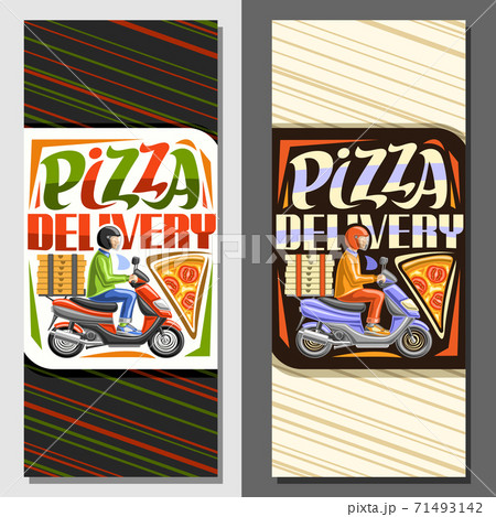 Vector layouts for Pizza Delivery Vector layouts for Pizza Delivery 71493142