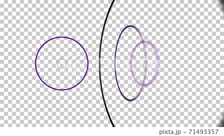 CG circle: Multiple rotating rings - Stock Illustration [71493357] - PIXTA