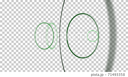 CG circle: Multiple rotating rings - Stock Illustration [71493358] - PIXTA