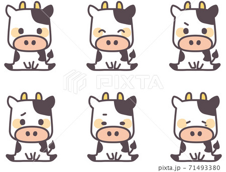 ウシのイラスト ウシのイラスト 71493380