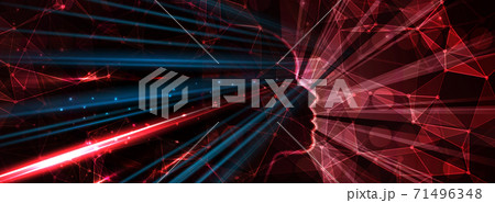 Abstract Artificial intelligence. Cloud computing. Machine learning. Technology web background. Virtual concept 71496348