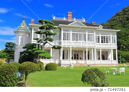 【鳥取県】晴天下の仁風閣 71497261