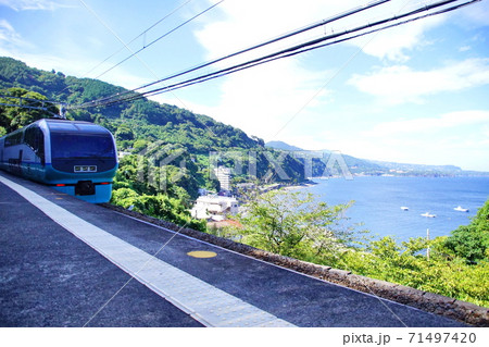 伊豆北川 駅 JR 251系 特急 スーパービュー踊り子 ( 静岡県 東伊豆 ) 伊豆北川 駅 JR 251系 特急 スーパービュー踊り子 ( 静岡県 東伊豆 ) 71497420