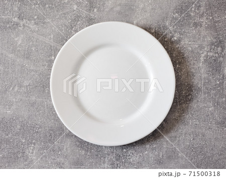 empty white plate empty white plate 71500318