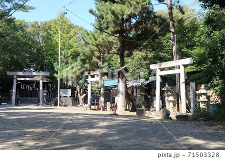 西尾神社と御剣八幡宮と神明社 71503328