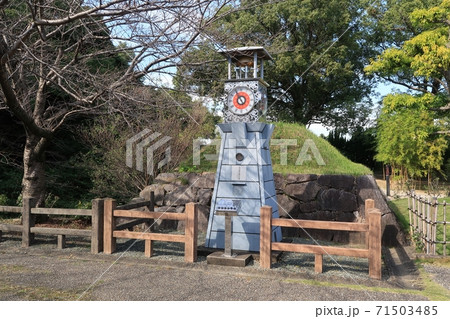 西尾城址の大名櫓型時計塔 71503485