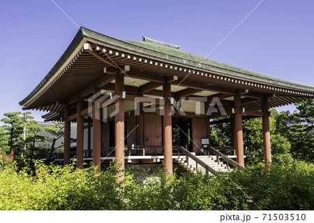 中宮寺　本堂　奈良県生駒郡斑鳩町 71503510