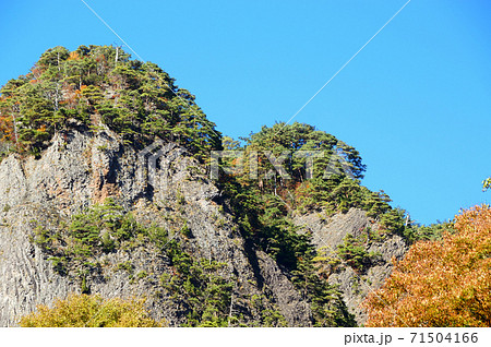 人面岩？【冠巌】鳥取県三朝町 71504166